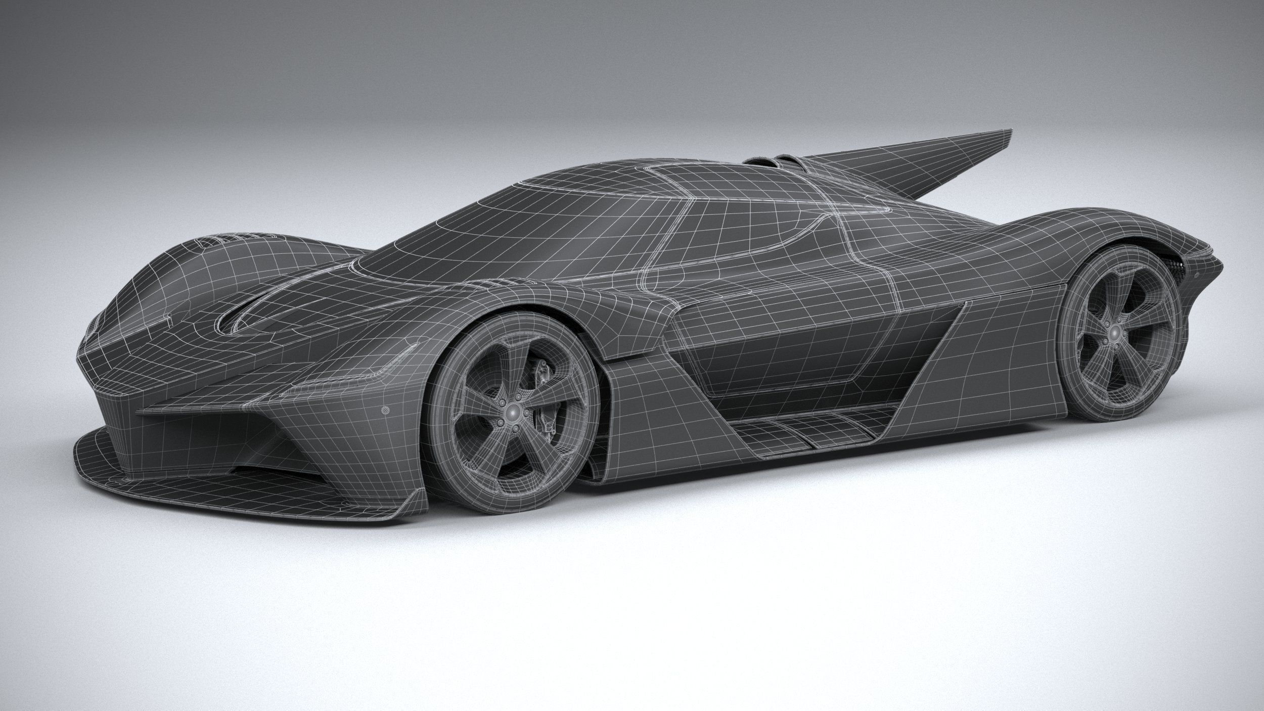 Generic Hypercar 2025 3D model_28