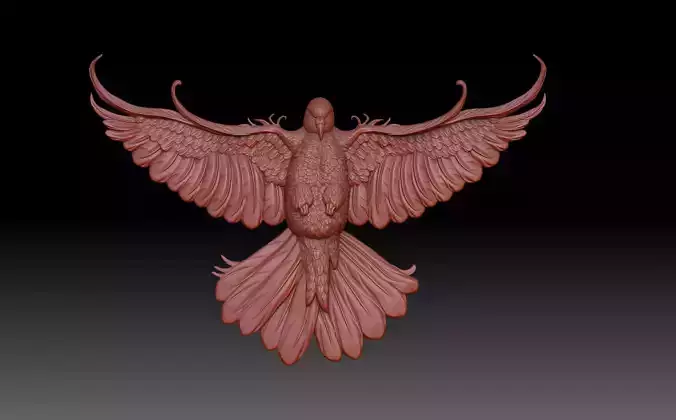 Pigeon phoenix 3D print model