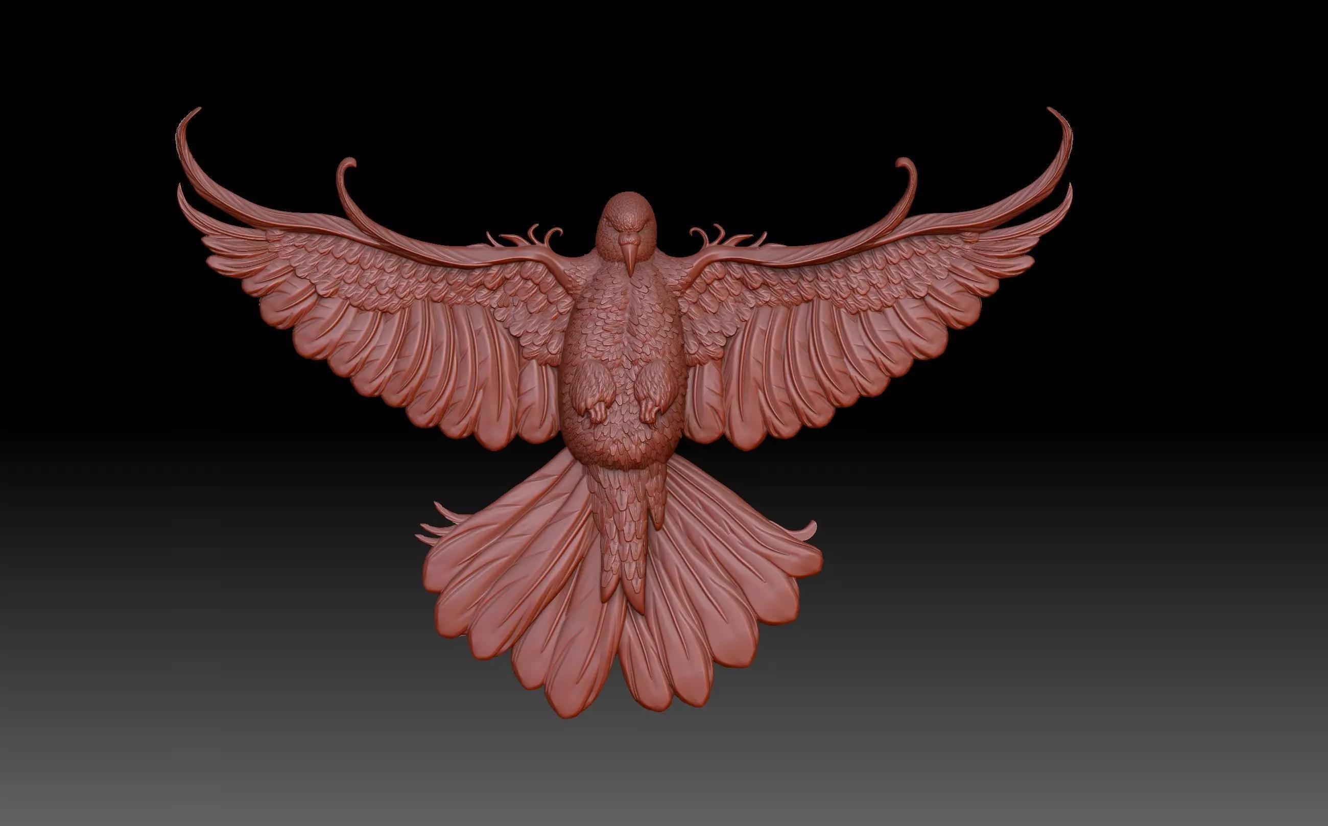 Pigeon phoenix 3D print model
