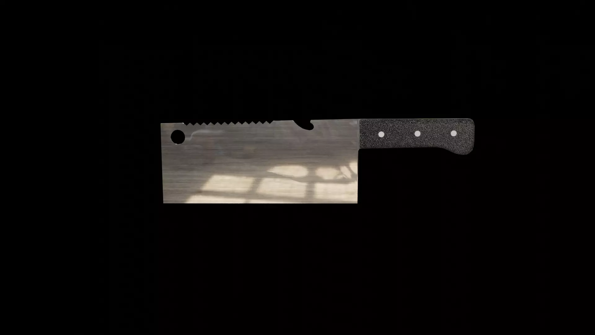 Knife Free low-poly 3D model