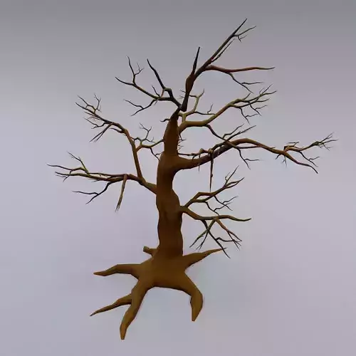  Spooky tree 3d model  3D model