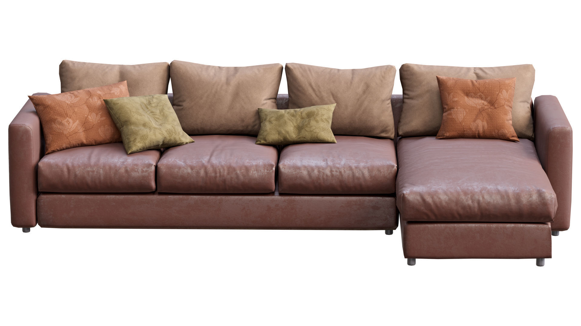 Sofa Ikea Vimle Low-poly 3D model_14