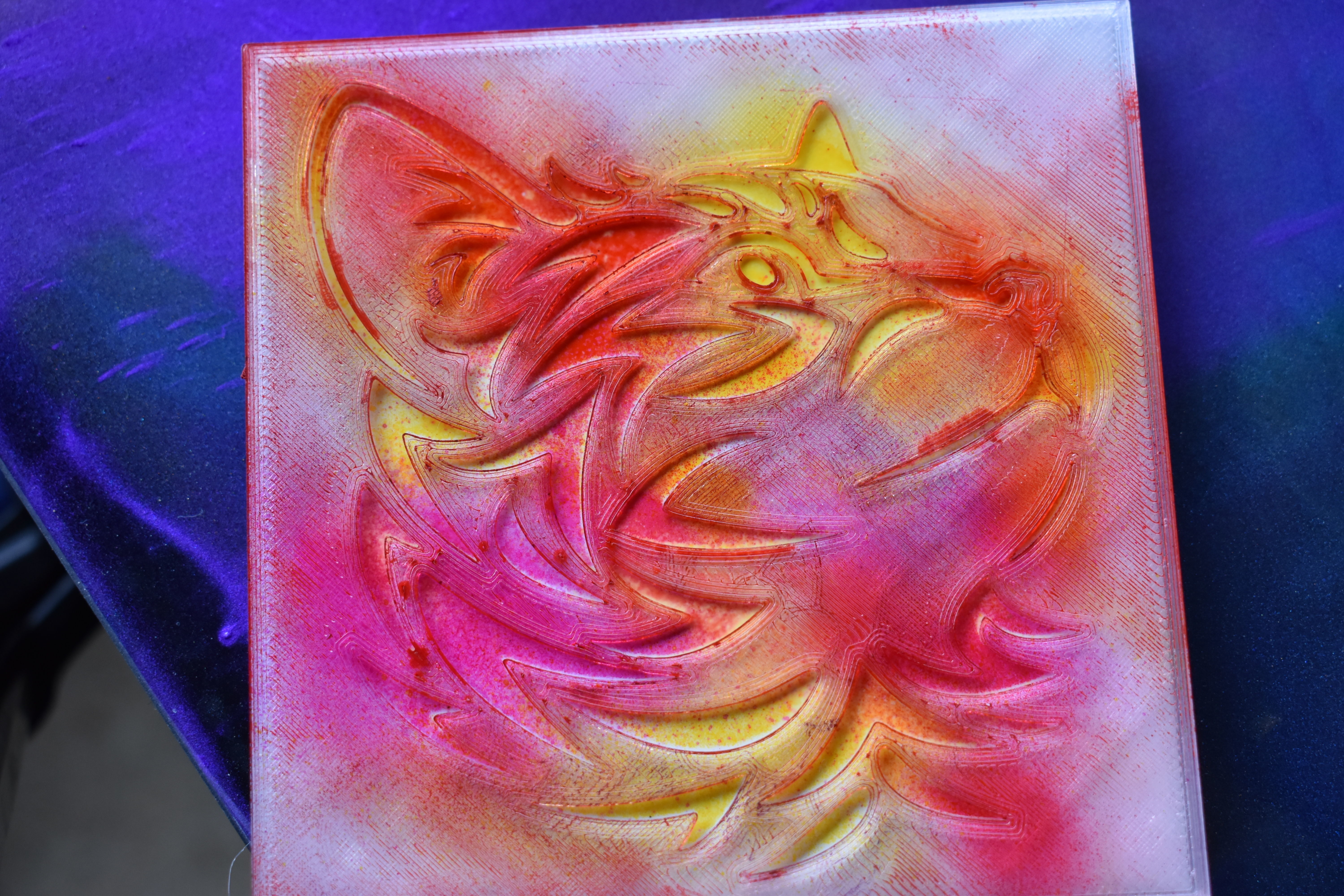 Stencil - Cat 3D print model_2