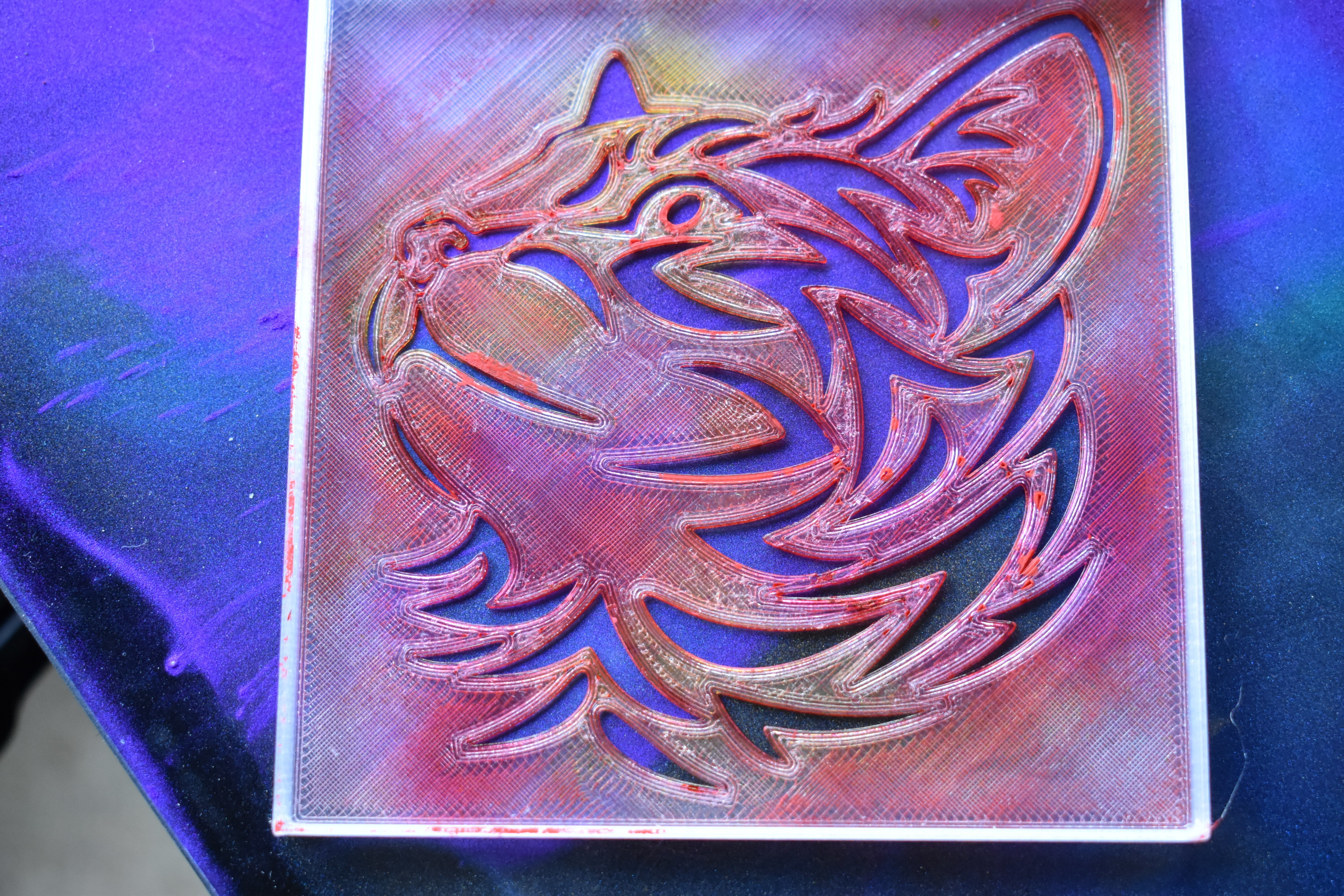 Stencil - Cat 3D print model_3