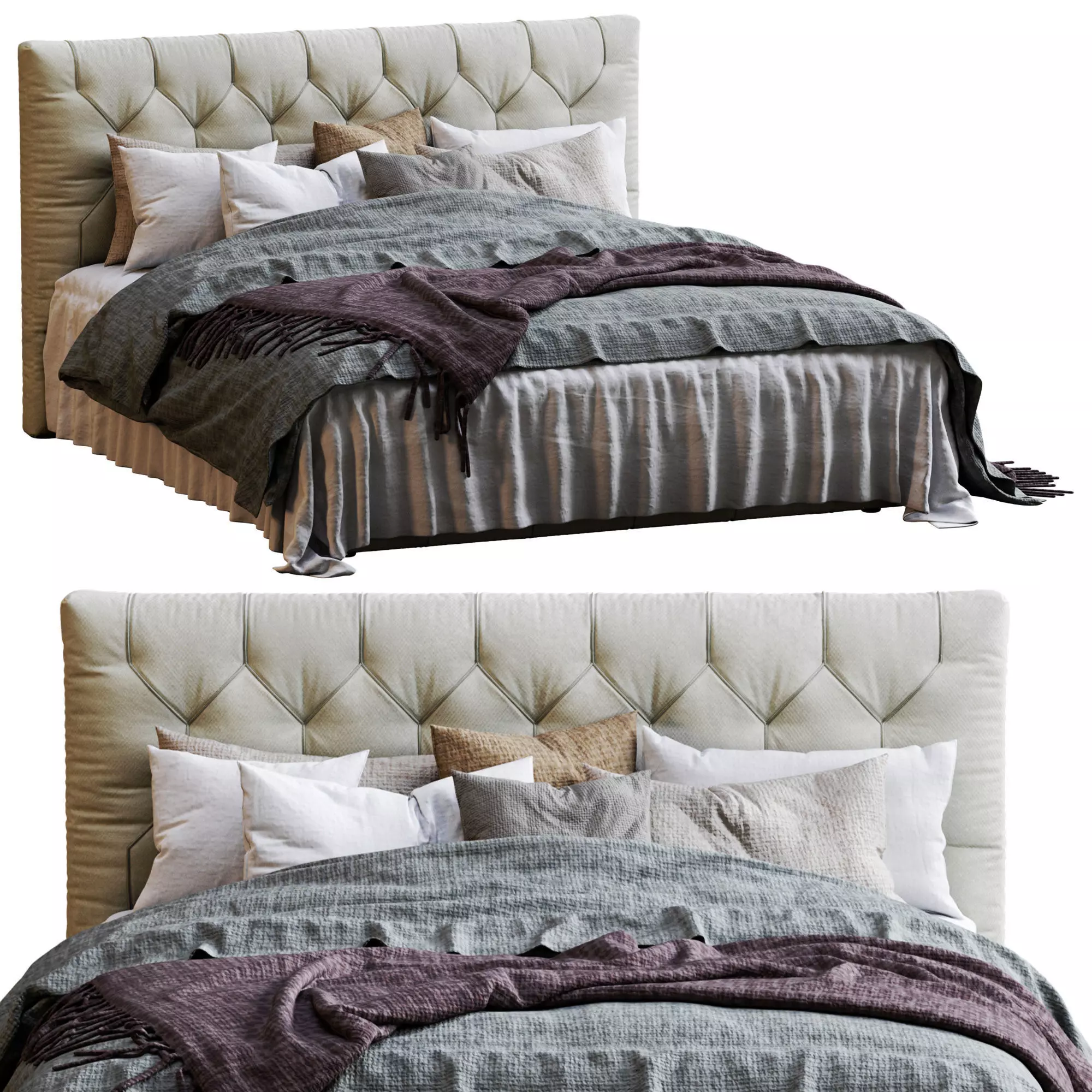 Felis Bed HAMILTON 3D model