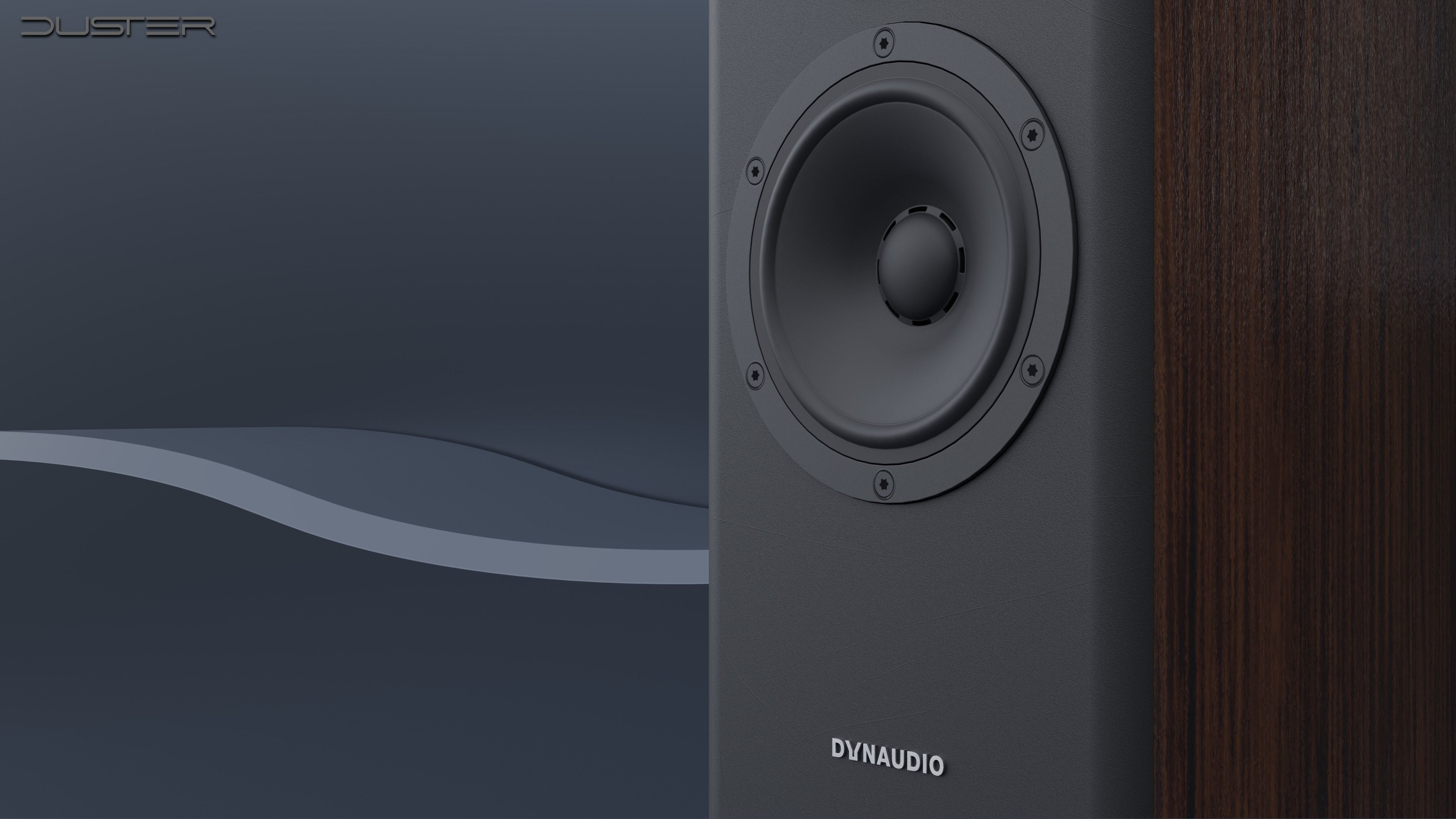 Dynaudio speakers and power amplifier 3D model_7