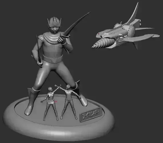 7oth japan tokusatsu izenborg full set