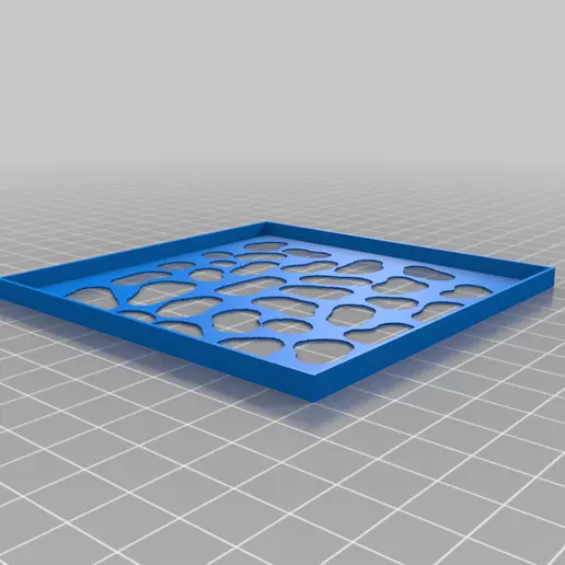 Airbrush stencil Pattern A Free 3D print model_0