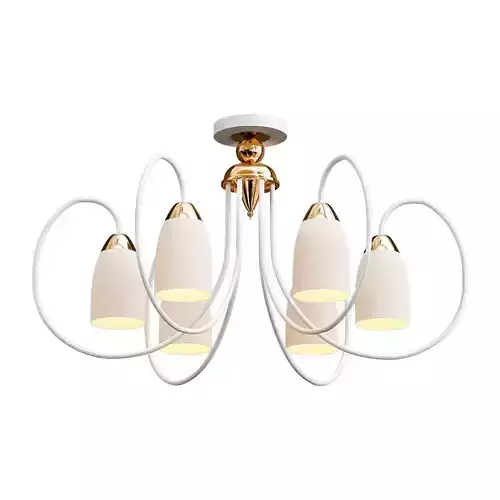 ambrella gold ceiling light fixture