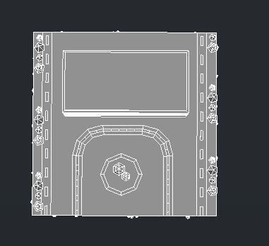 Commercial building Low poly Vol 06 Low-poly 3D model_18