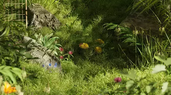 Dandelion Clouse-Up nature scene