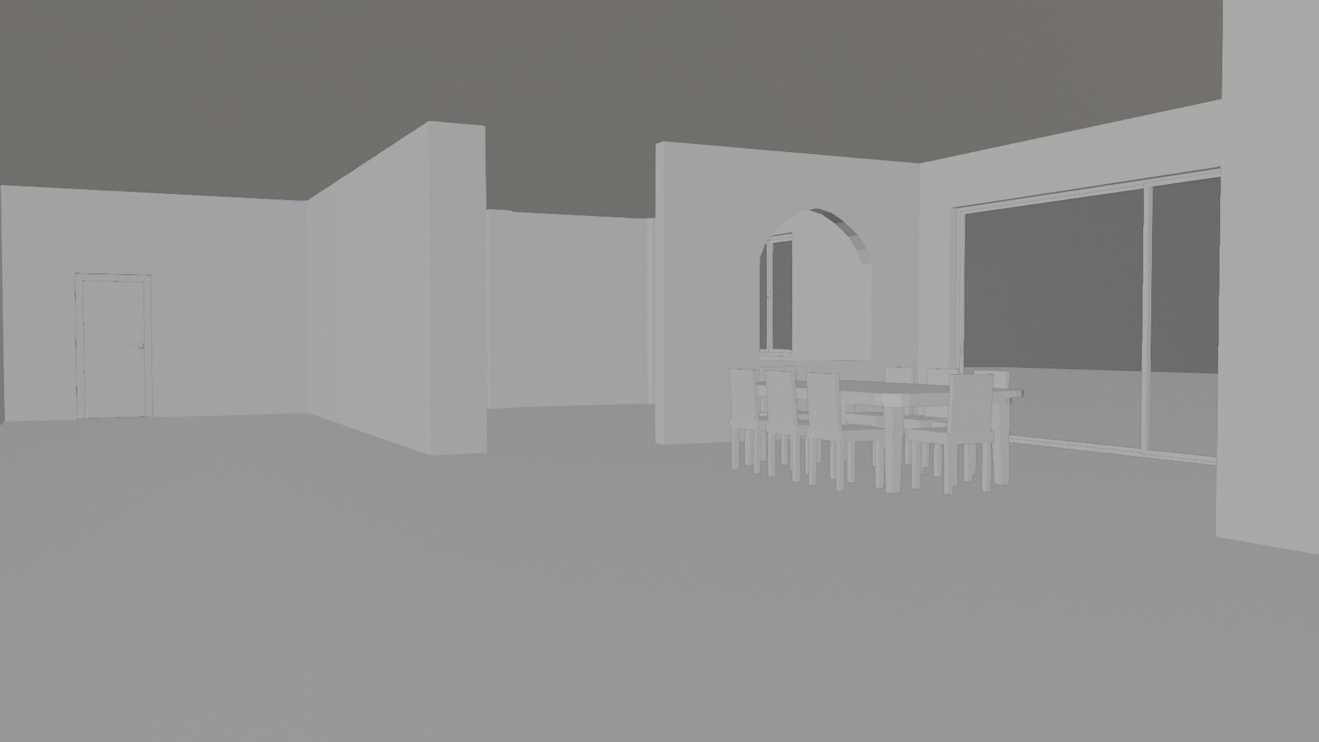 House Design Free 3D model_5