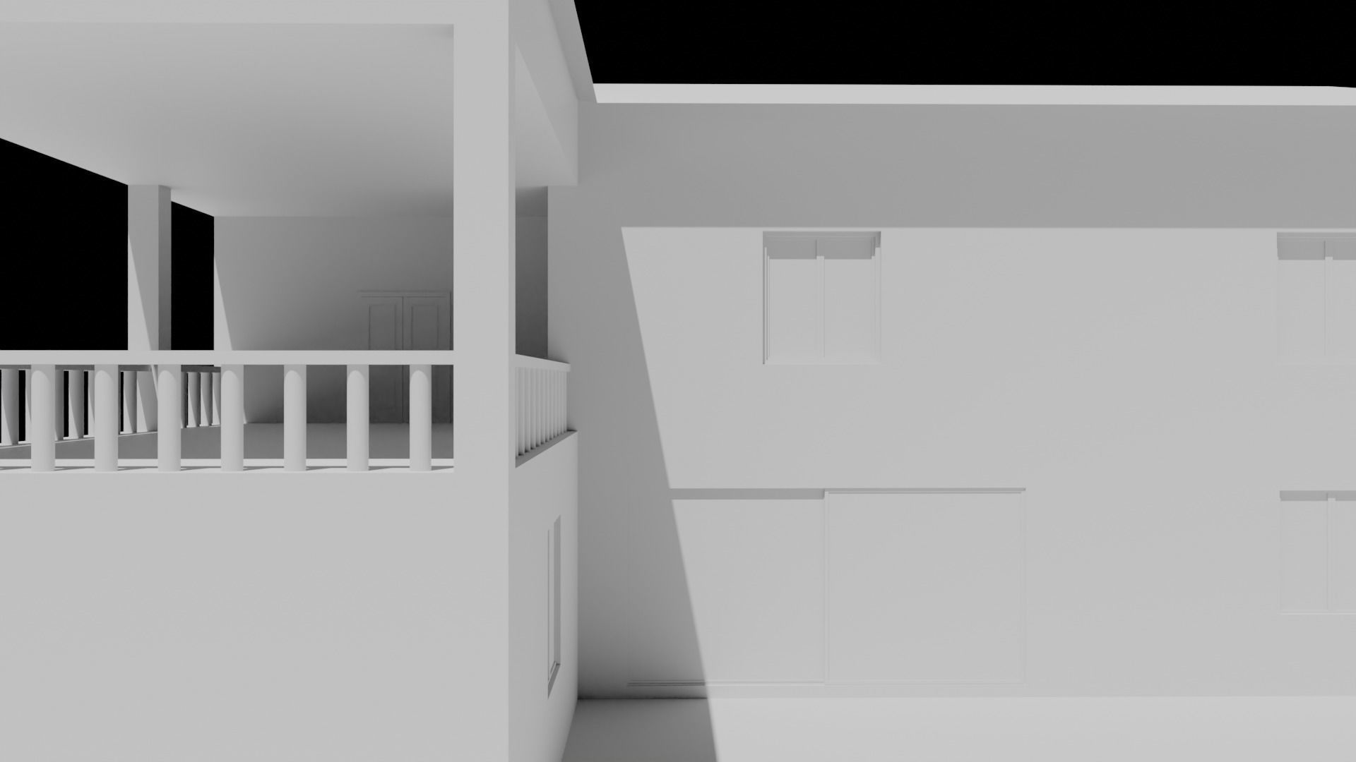 House Design Free 3D model_1