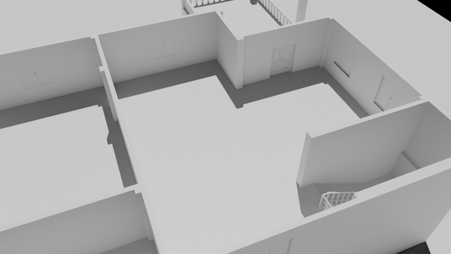 House Design Free 3D model_3