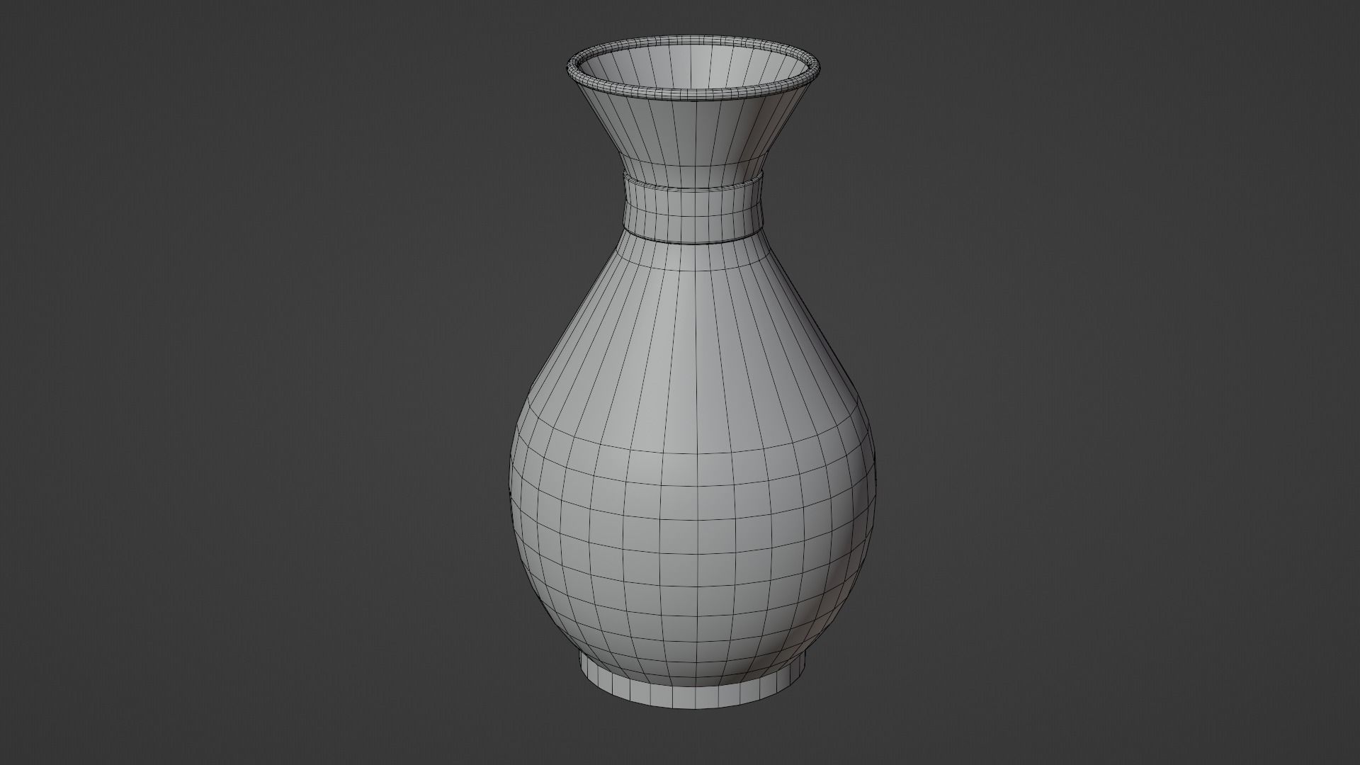 Vase 3D Model chinese Free 3D model_3