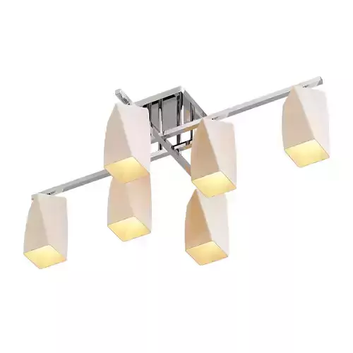 imexx ceiling light fixture with six lights