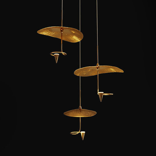 Alda Chandelier 3 3D model
