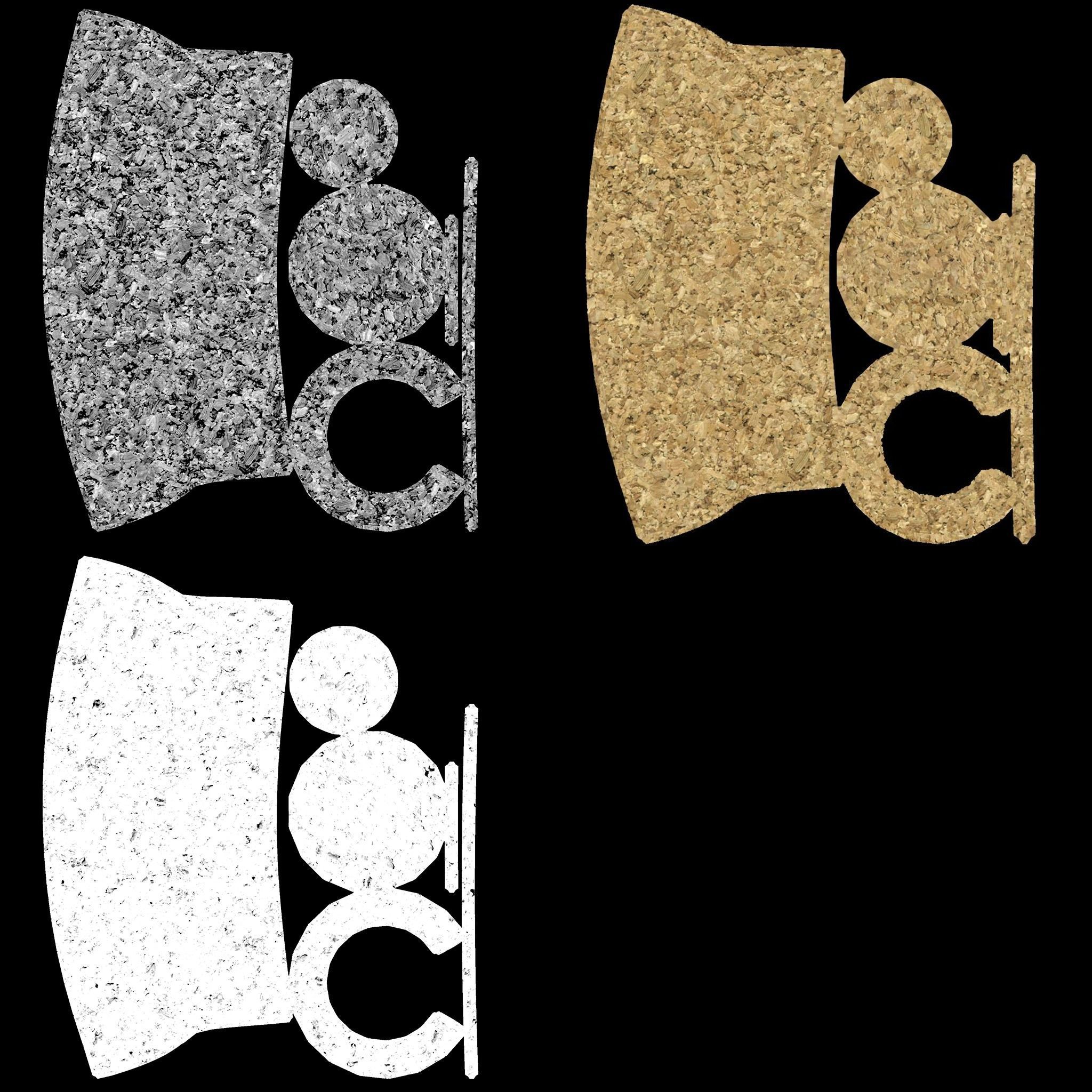 Champagne Bottle 3D model_18