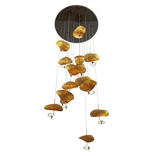 Alda Chandelier 15 3D model