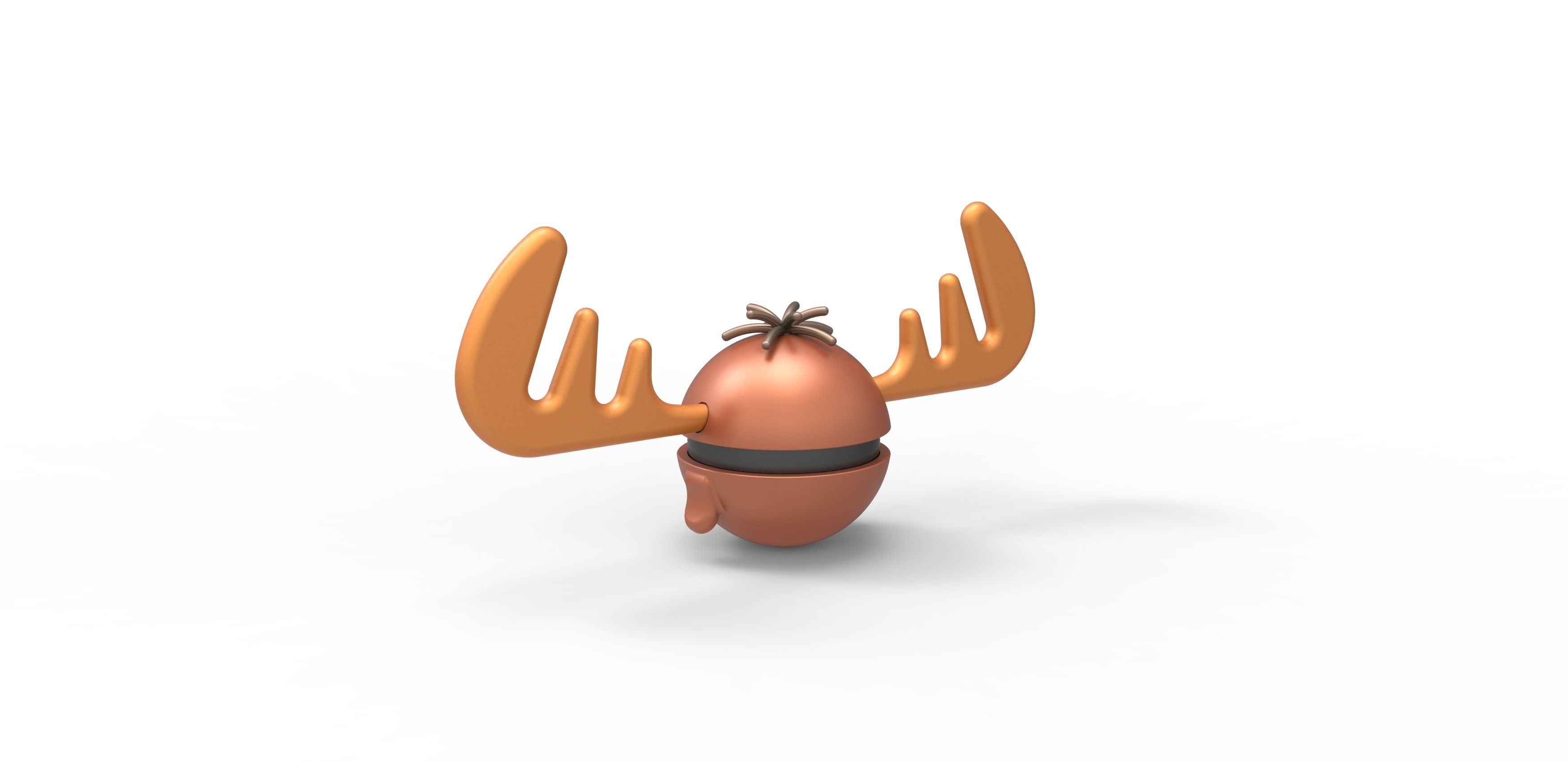 Bullwinkle orb 3D print model_7