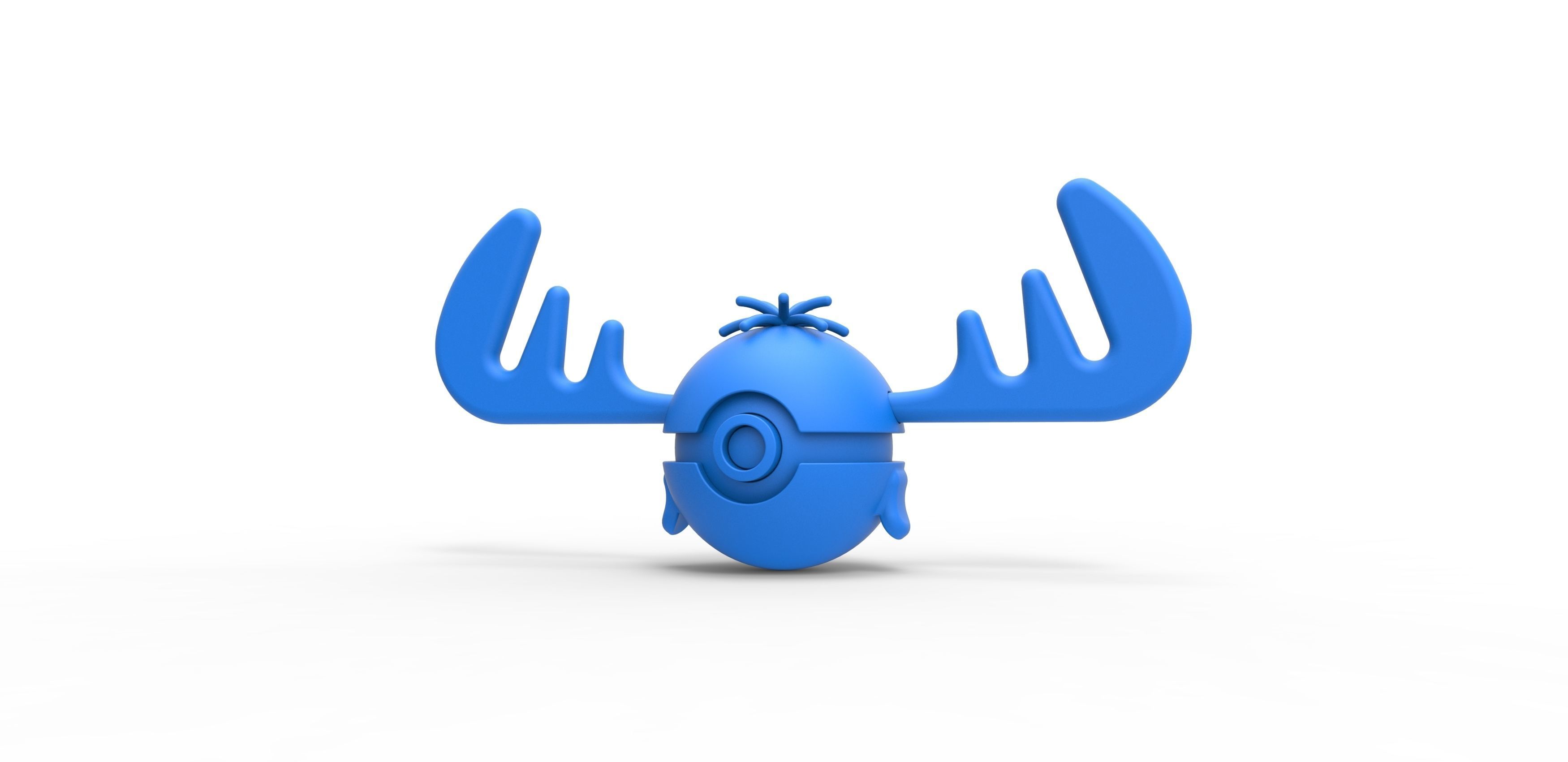 Bullwinkle orb 3D print model_9