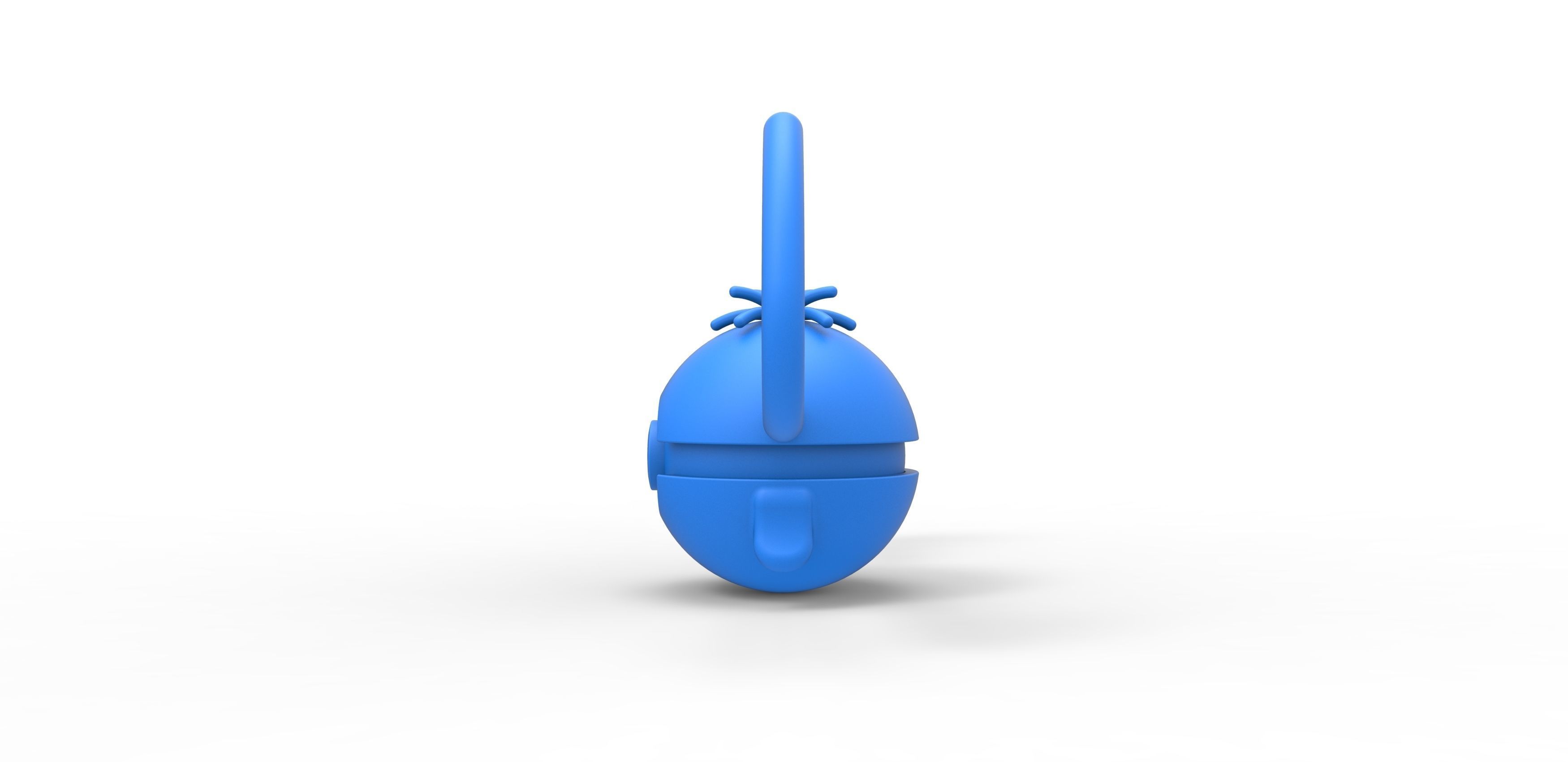 Bullwinkle orb 3D print model_14
