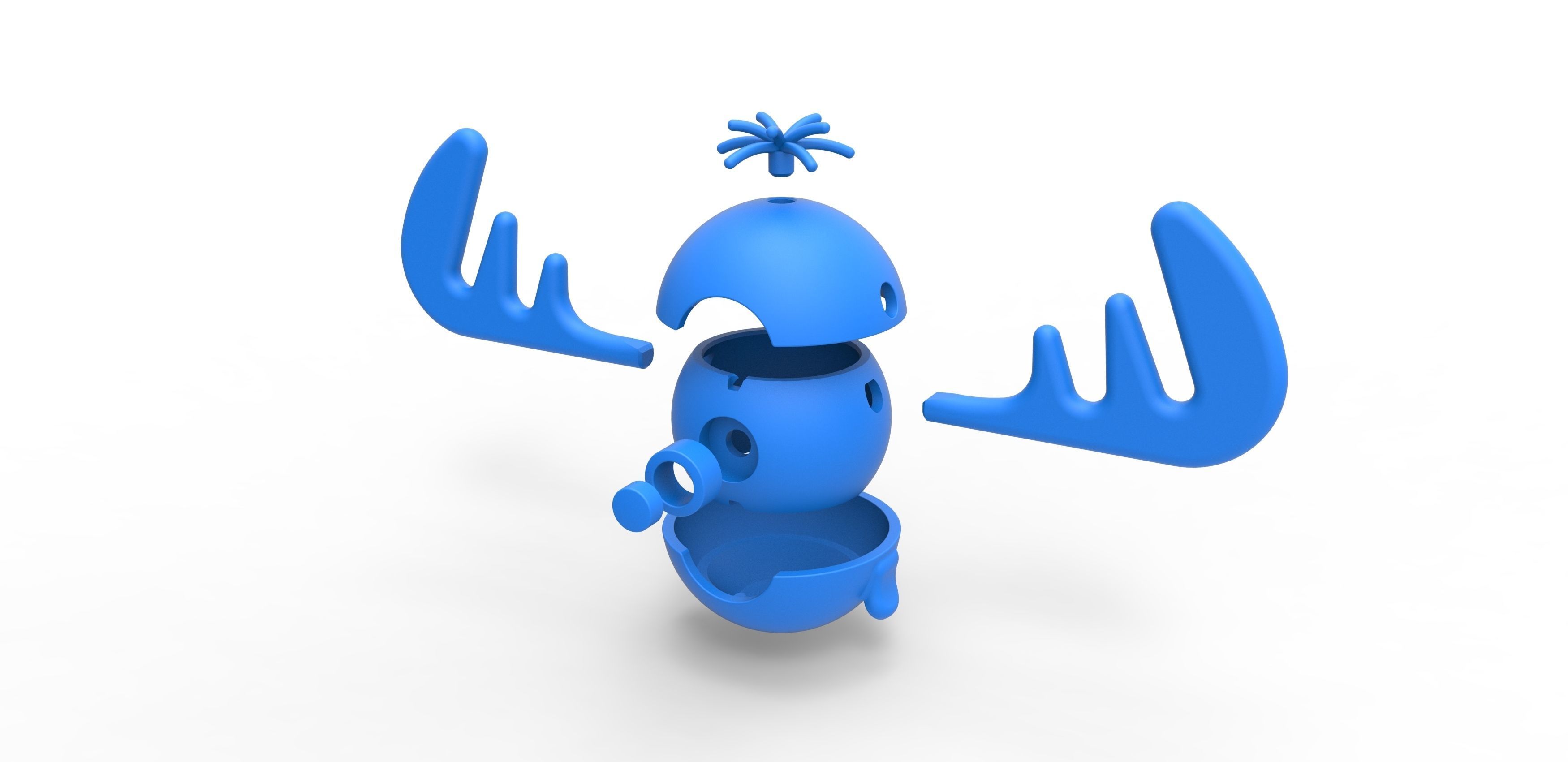 Bullwinkle orb 3D print model_18
