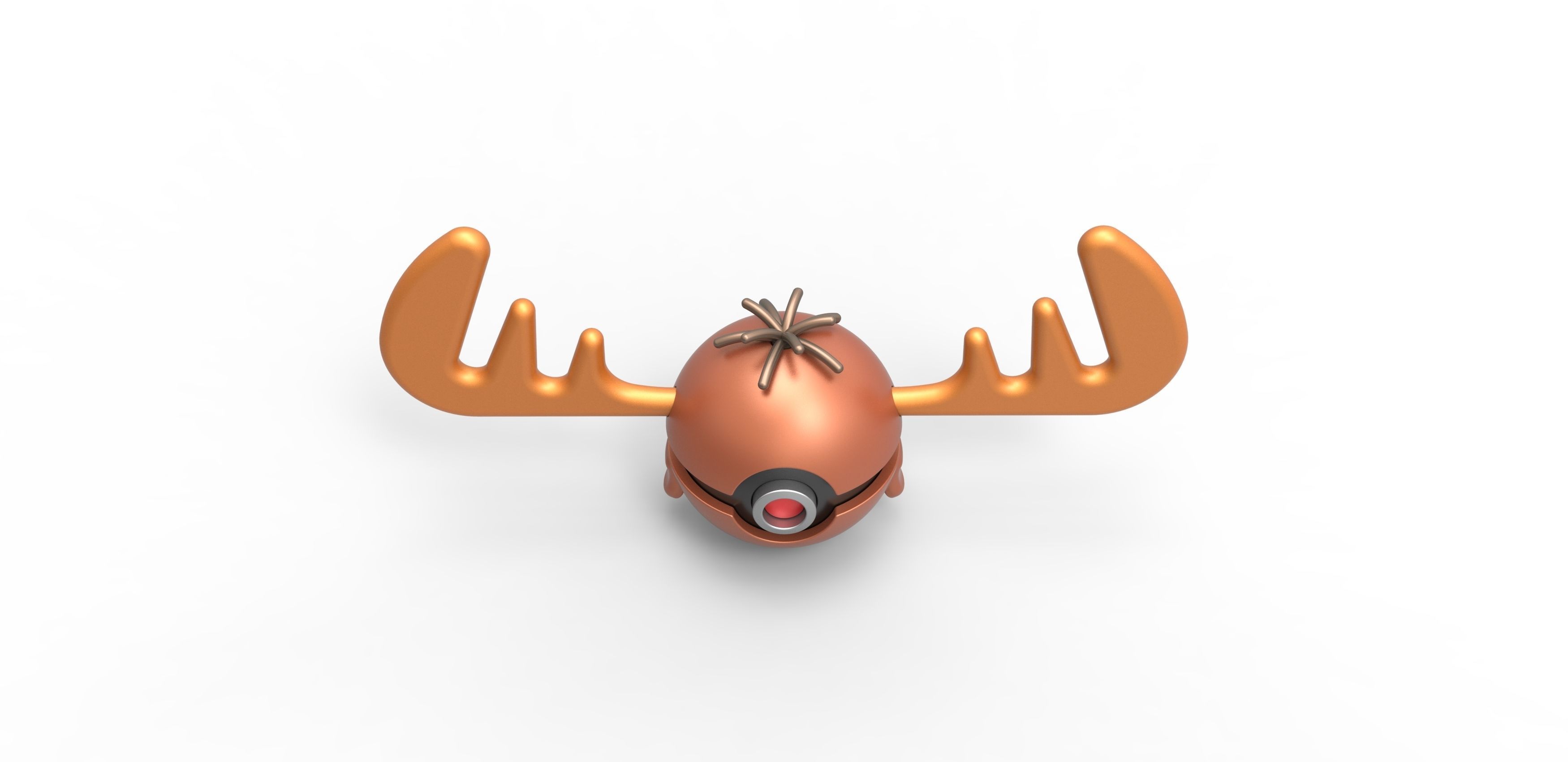 Bullwinkle orb 3D print model_3