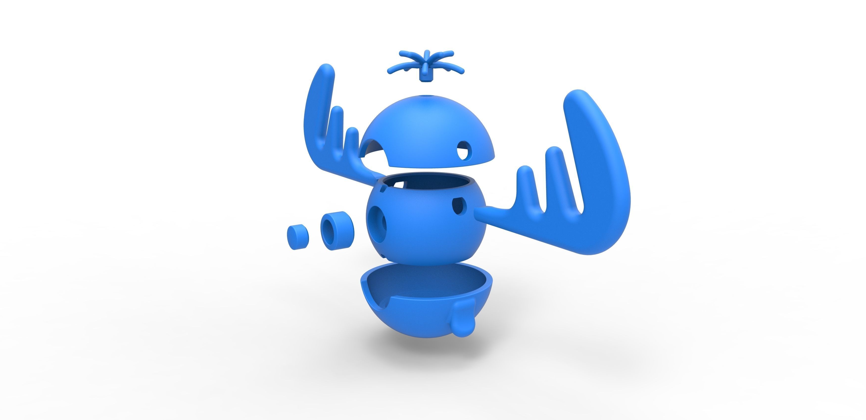 Bullwinkle orb 3D print model_16