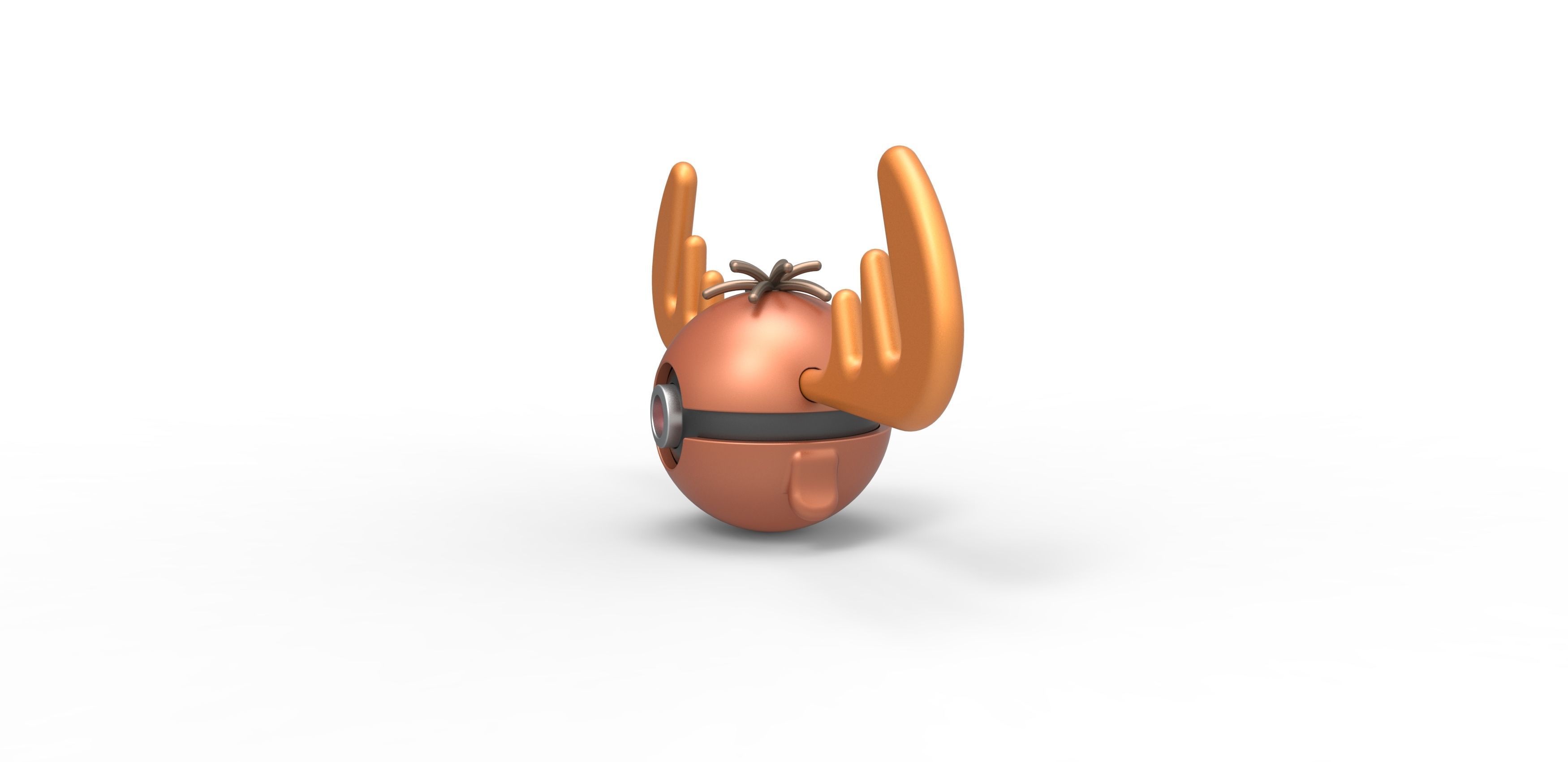 Bullwinkle orb 3D print model_5