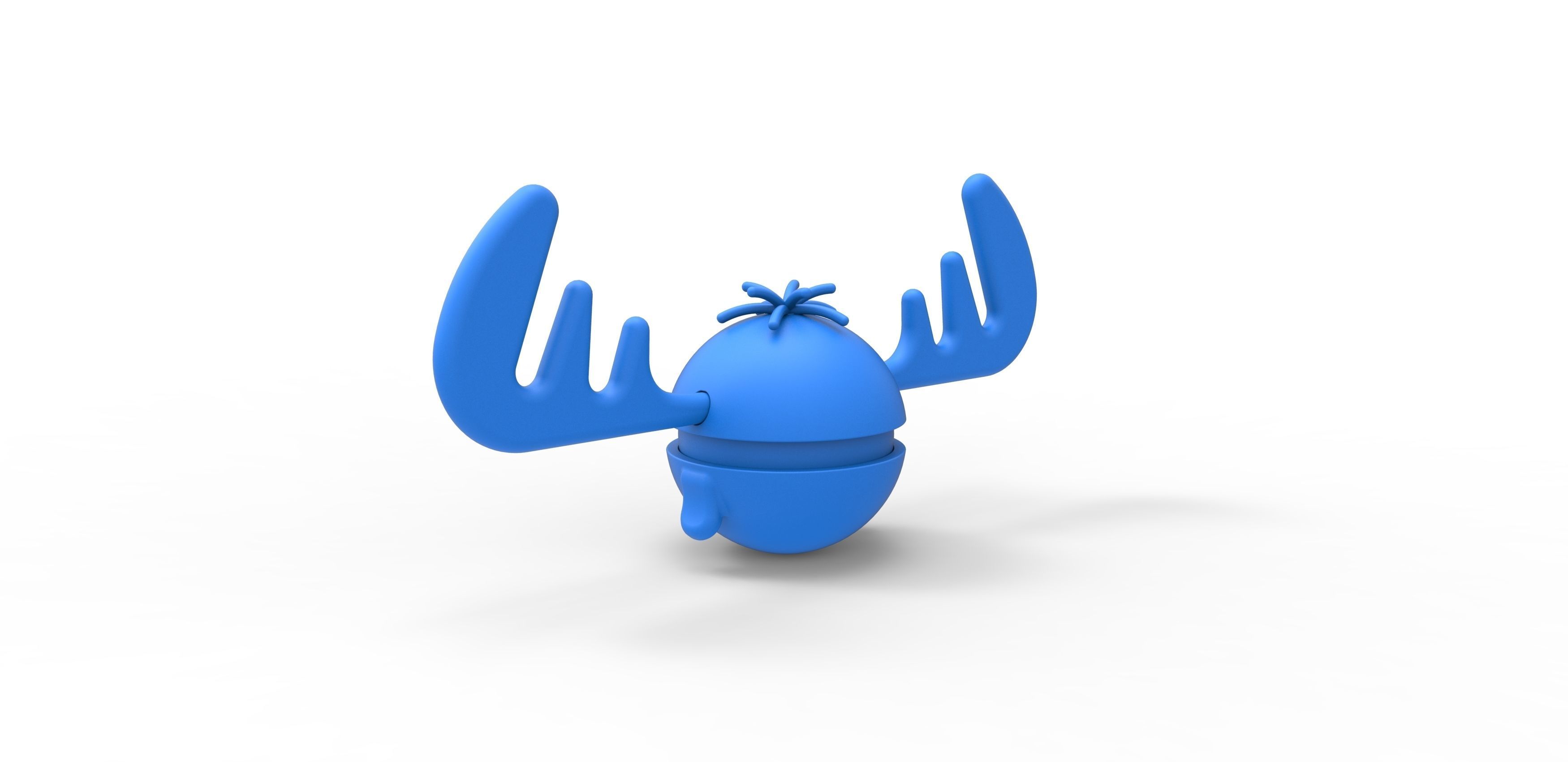 Bullwinkle orb 3D print model_15