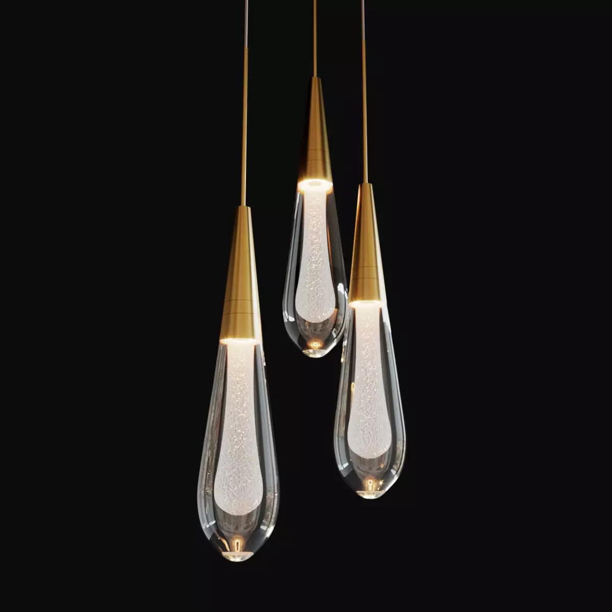Pendant Drops Fial 3D model