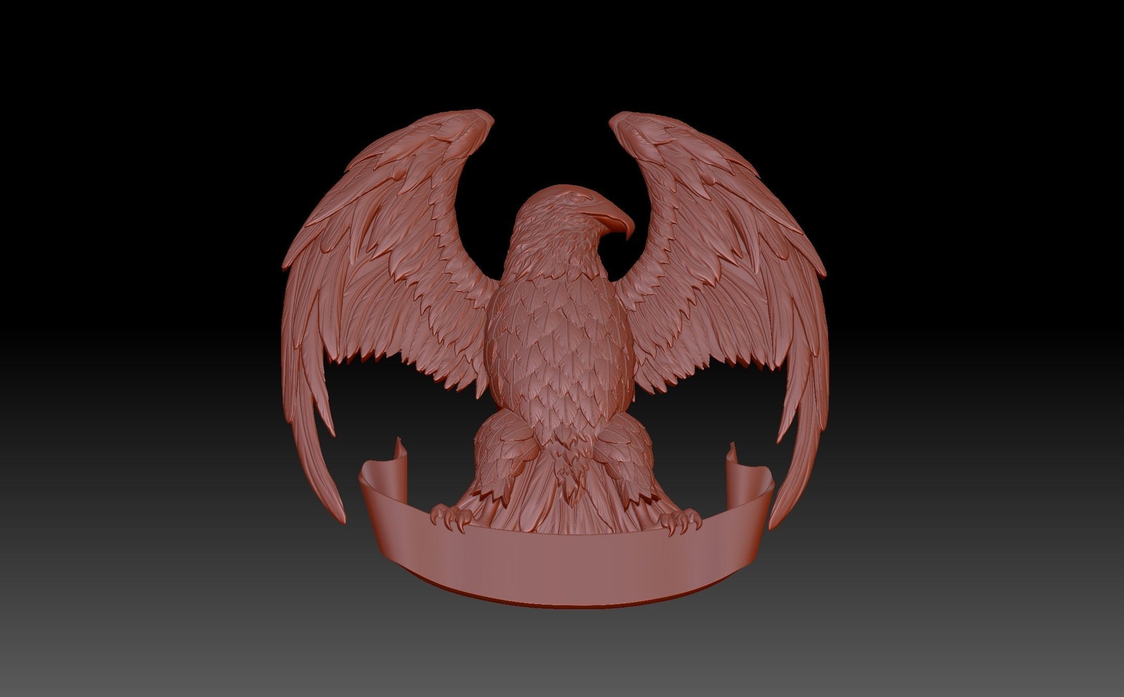Eagle 3D print model_4