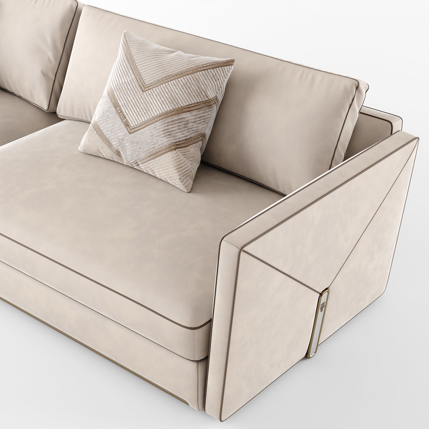 Visionnaire Bastian 3 seater sofa 01 3D model_3