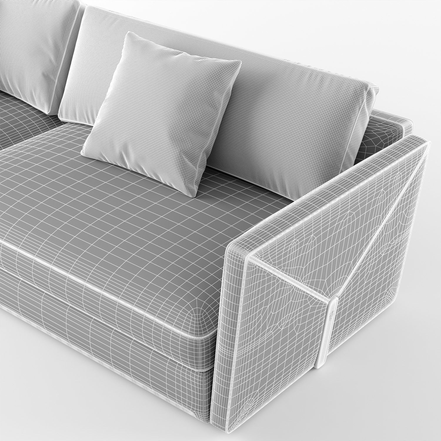 Visionnaire Bastian 3 seater sofa 01 3D model_5