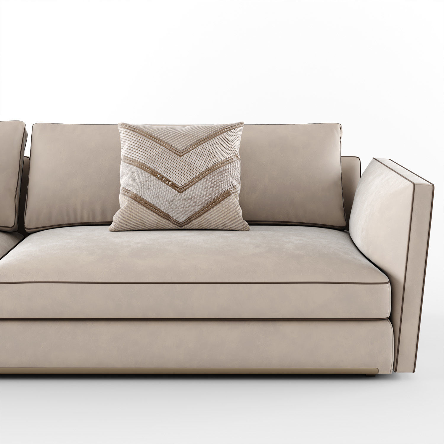 Visionnaire Bastian 3 seater sofa 01 3D model_2