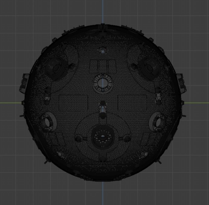 Marksman-H combat remote Jedi StarWars 3D model for 3D printing 3D print model_5