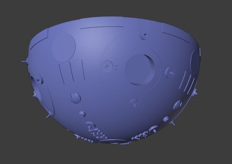 Marksman-H combat remote Jedi StarWars 3D model for 3D printing 3D print model_12