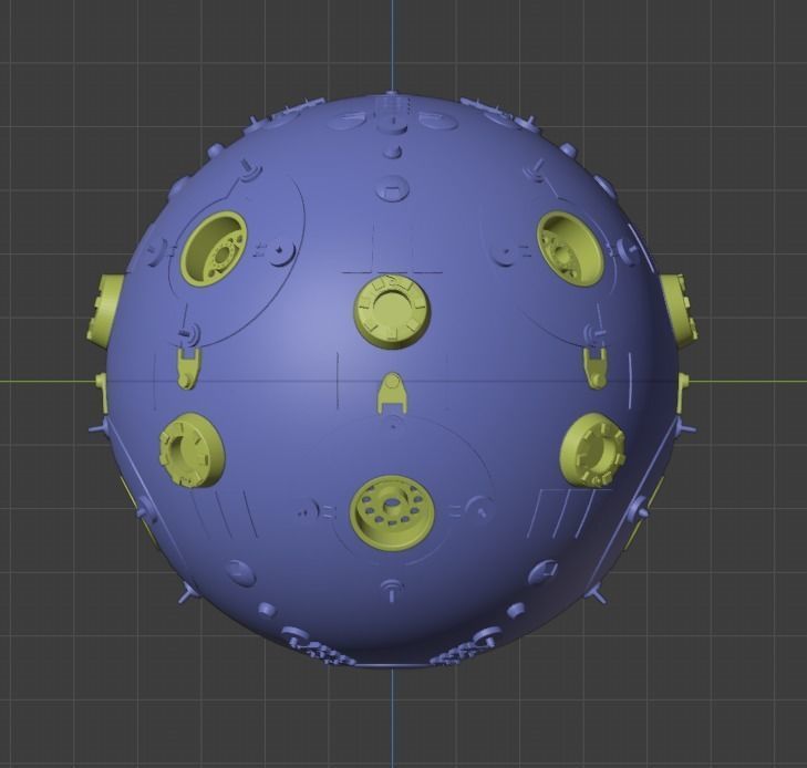 Marksman-H combat remote Jedi StarWars 3D model for 3D printing 3D print model_6