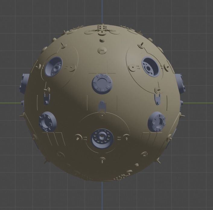 Marksman-H combat remote Jedi StarWars 3D model for 3D printing 3D print model_7