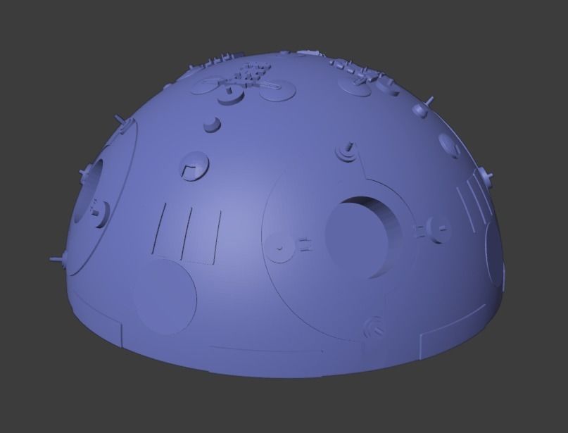 Marksman-H combat remote Jedi StarWars 3D model for 3D printing 3D print model_11