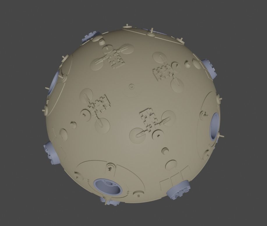 Marksman-H combat remote Jedi StarWars 3D model for 3D printing 3D print model_4