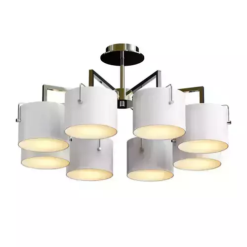 sayrus modern ceiling light fixture with six lights