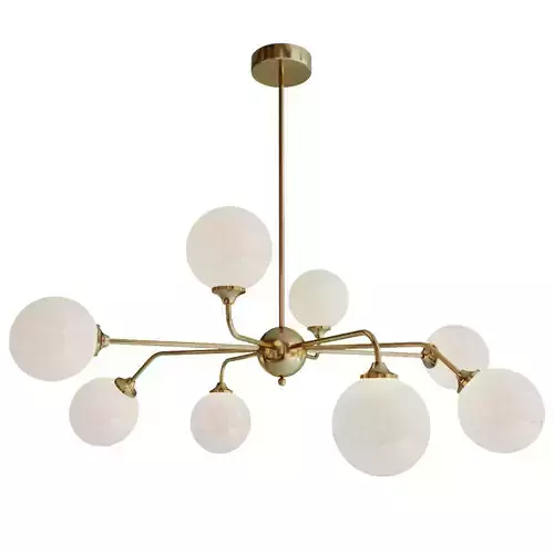 Luxury Glass Ball 8 Chandelier
