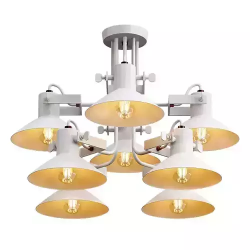 dauntaun light fixture with six shades