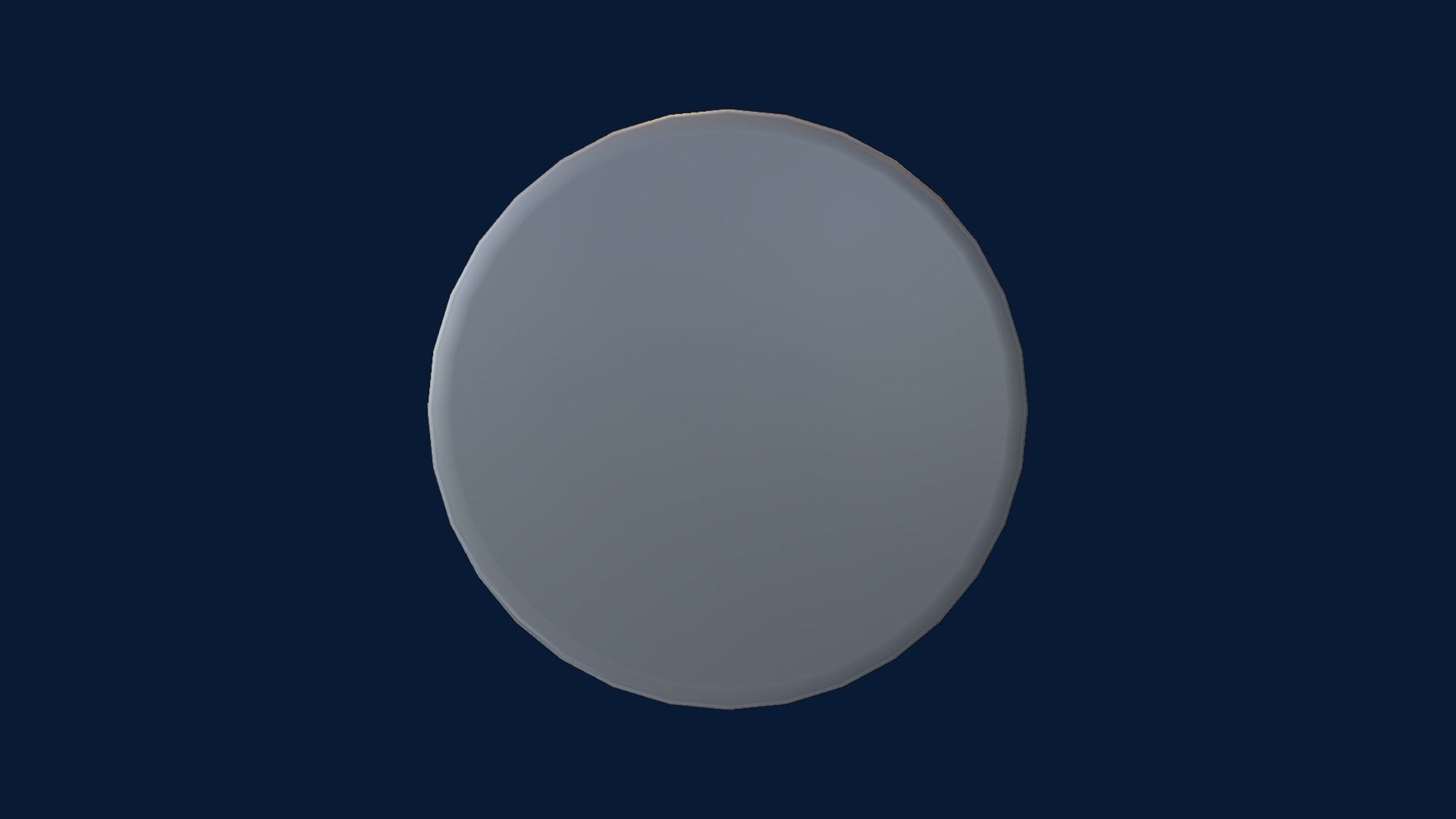 Baroque Table or nightstand Low-poly 3D model_40