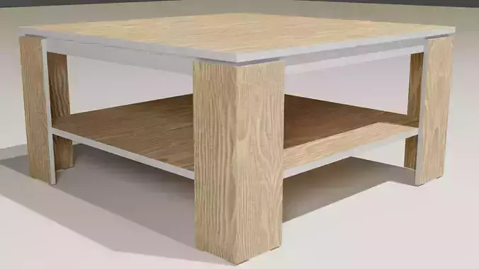 PRAGA square of wood on wall