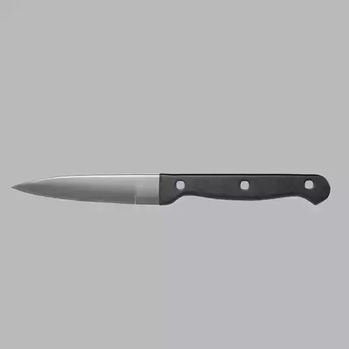 Paring Knife Low-poly 3D model