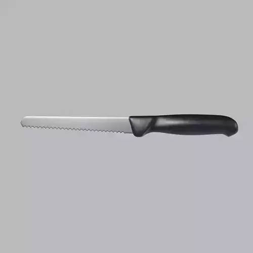 Tomato Knife Low-poly 3D model