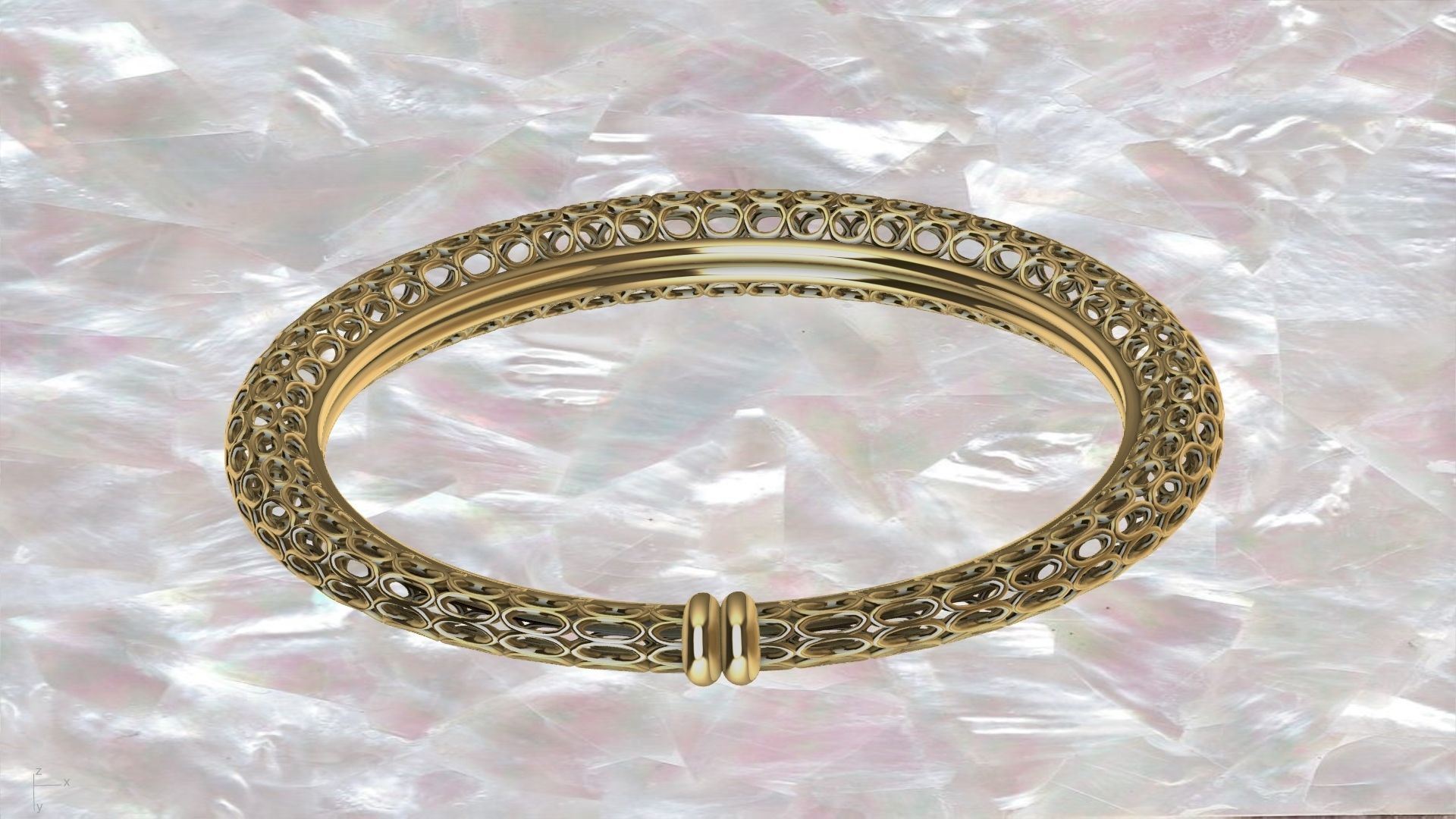 round jali ring stl verified 3D print model_10